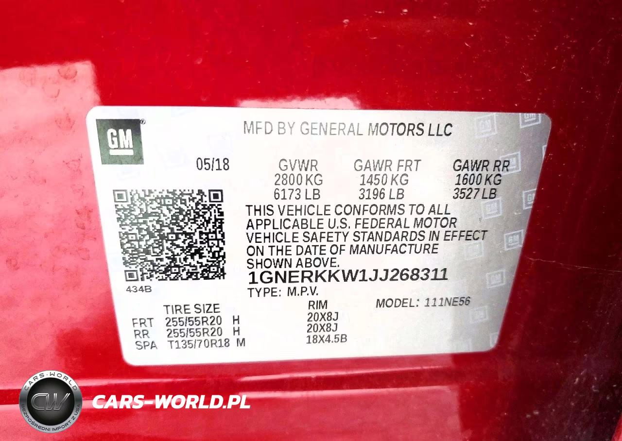 2018 Chevrolet Traverse Premier VIN:1GNERKKW1JJ268311 - 14