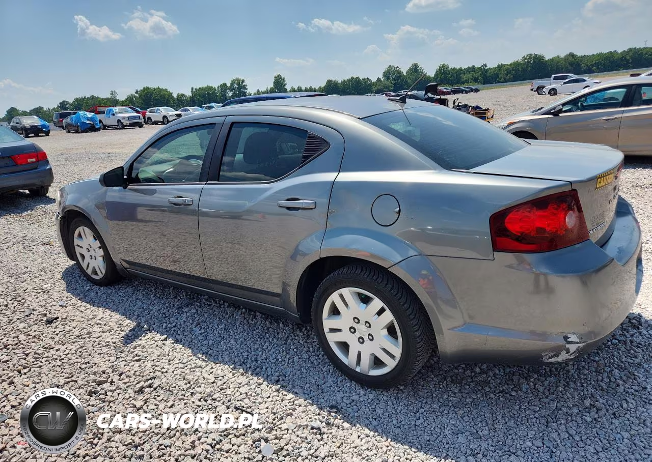 2012 Dodge Avenger Se VIN:1C3CDZABXCN171260 - 2