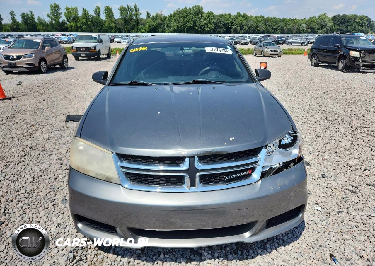 2012 Dodge Avenger Se VIN:1C3CDZABXCN171260 - 5
