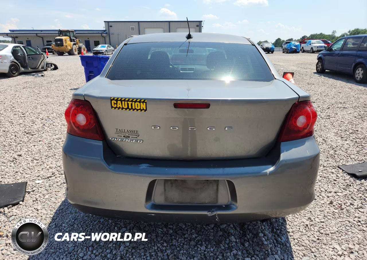2012 Dodge Avenger Se VIN:1C3CDZABXCN171260 - 6