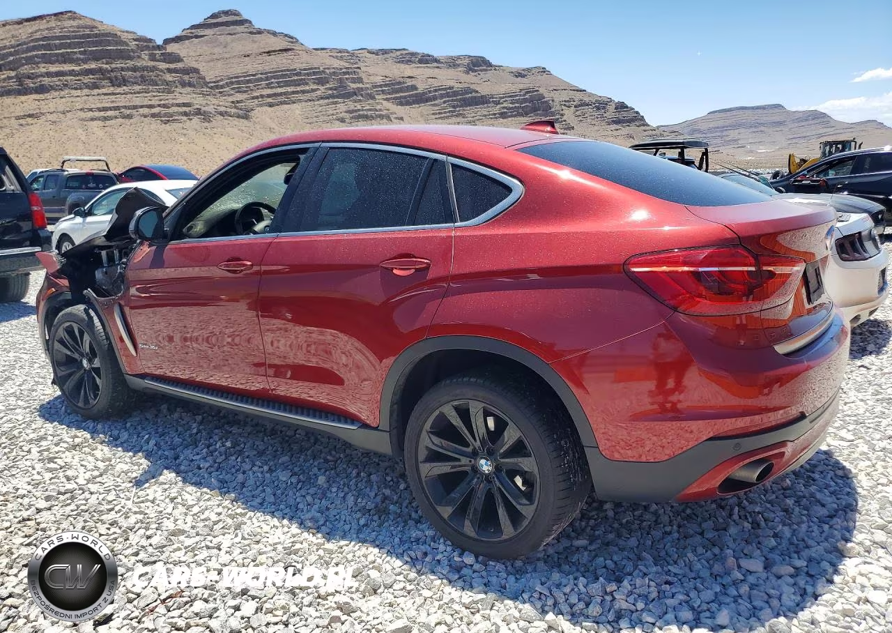 2017 BMW X6 Sdrive35I VIN:5UXKU0C34H0G68061 - 2