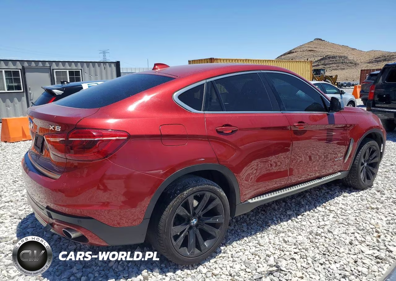 2017 BMW X6 Sdrive35I VIN:5UXKU0C34H0G68061 - 3