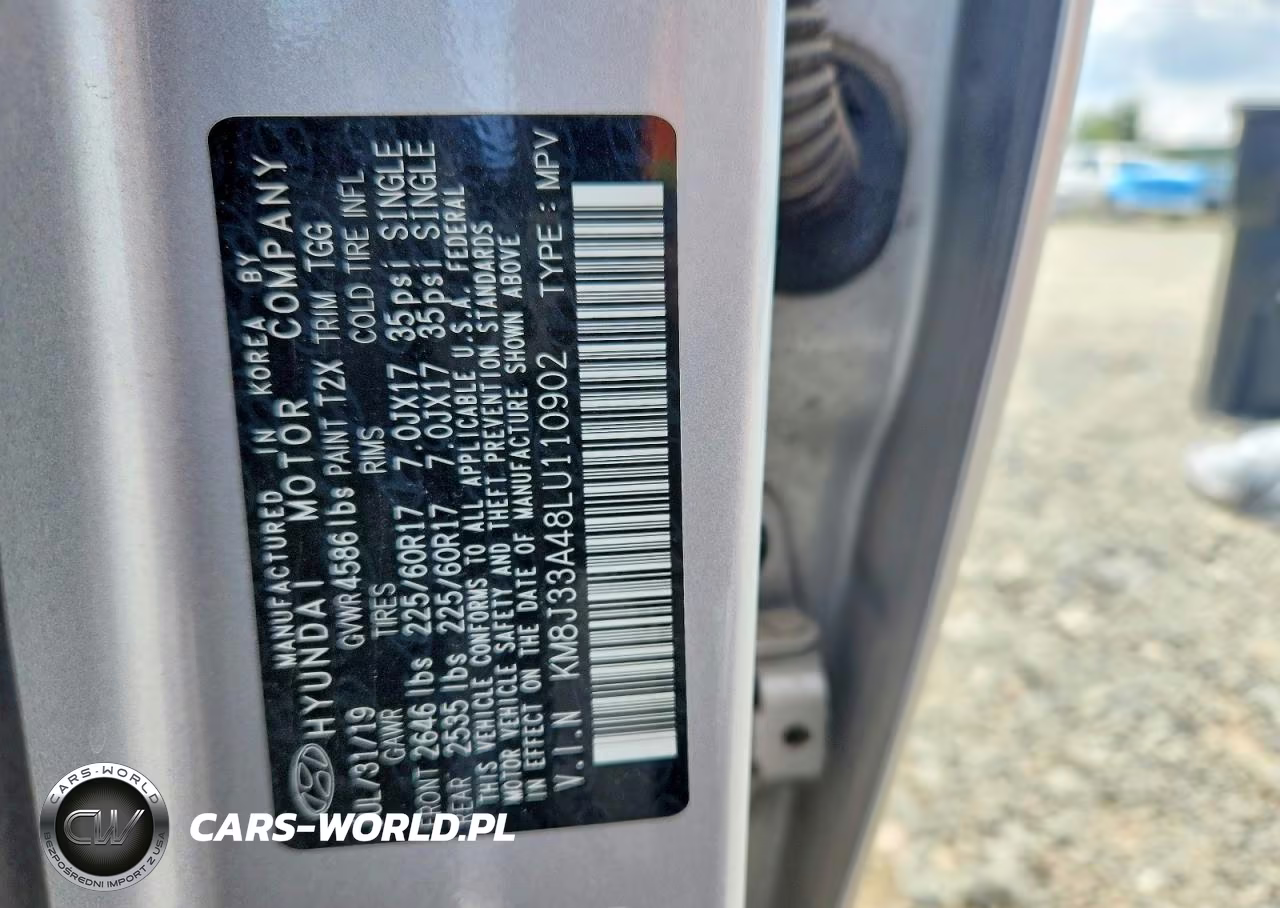 2020 Hyundai Tucson Value VIN:KM8J33A48LU110902 - 14