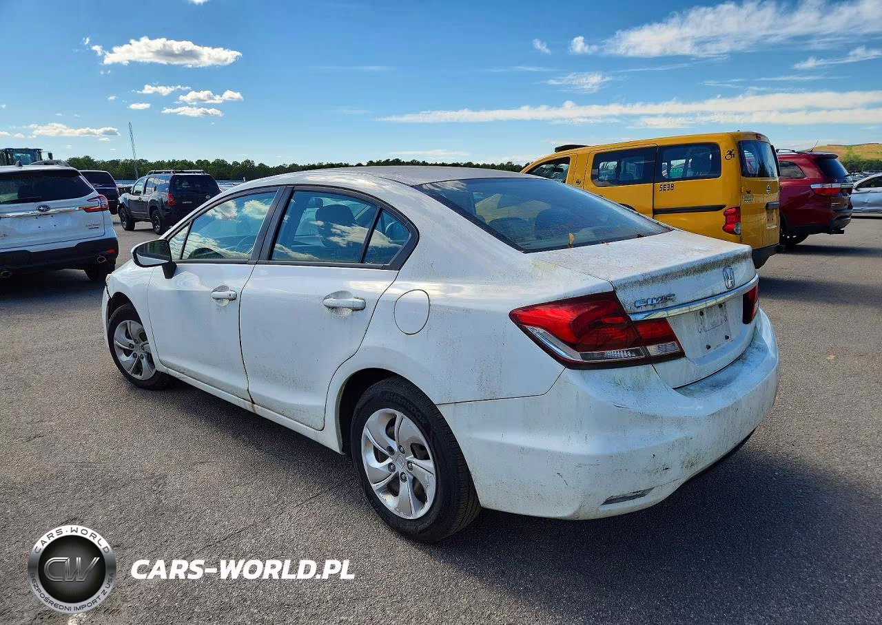 2014 Honda Civic Lx VIN:19XFB2F52EE228356 - 2