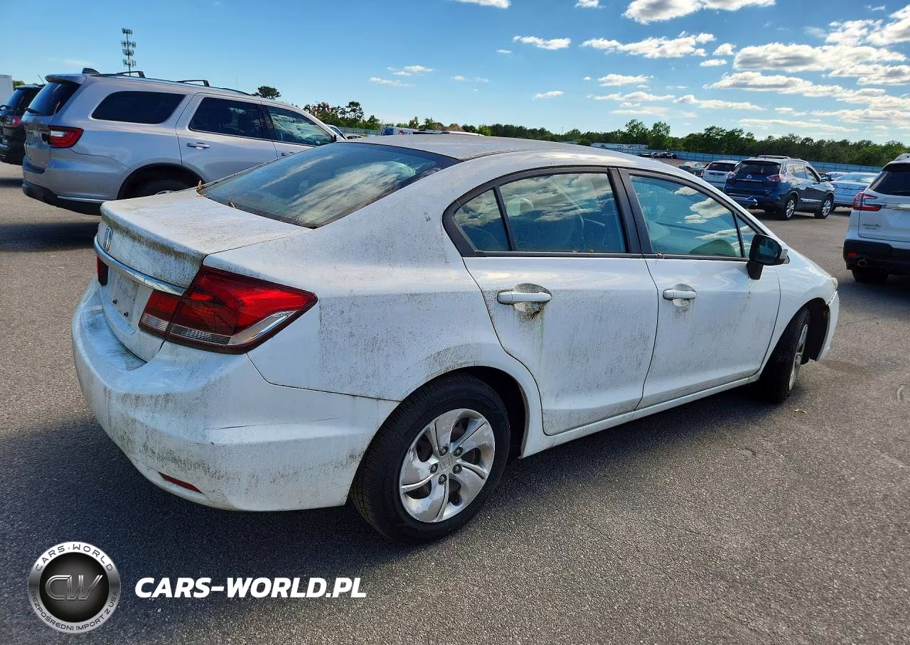 2014 Honda Civic Lx VIN:19XFB2F52EE228356 - 3