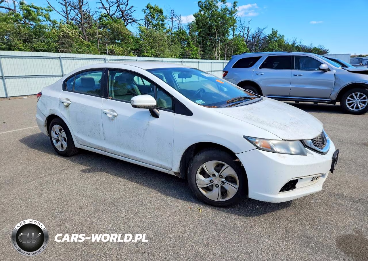 2014 Honda Civic Lx VIN:19XFB2F52EE228356 - 4