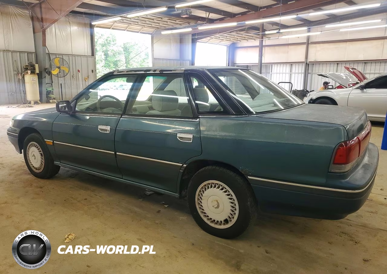 1992 Subaru Legacy L VIN:4S3BC6325N9609927 - 2