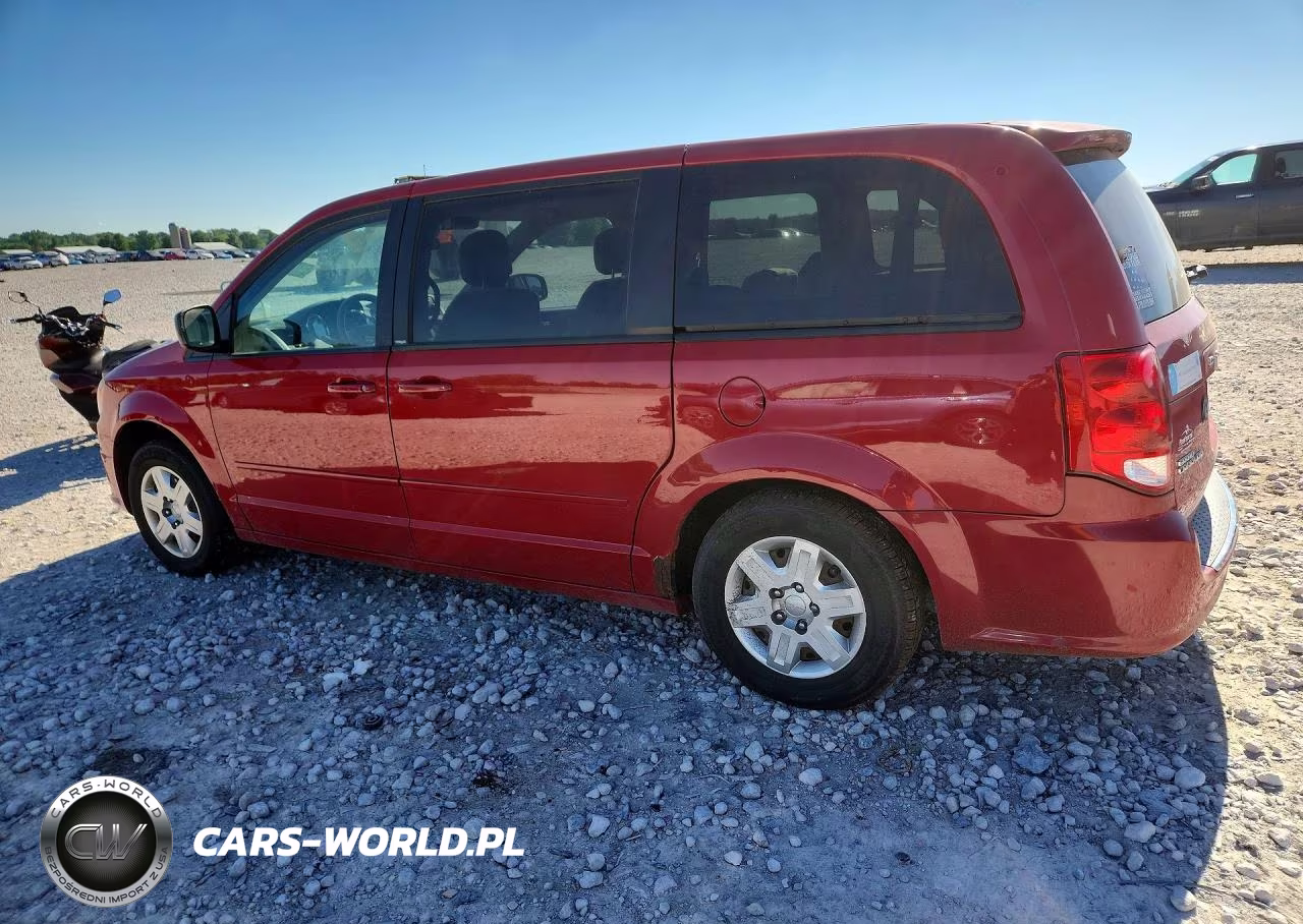 2012 Dodge Grand Caravan Se VIN:2C4RDGBGXCR335985 - 2