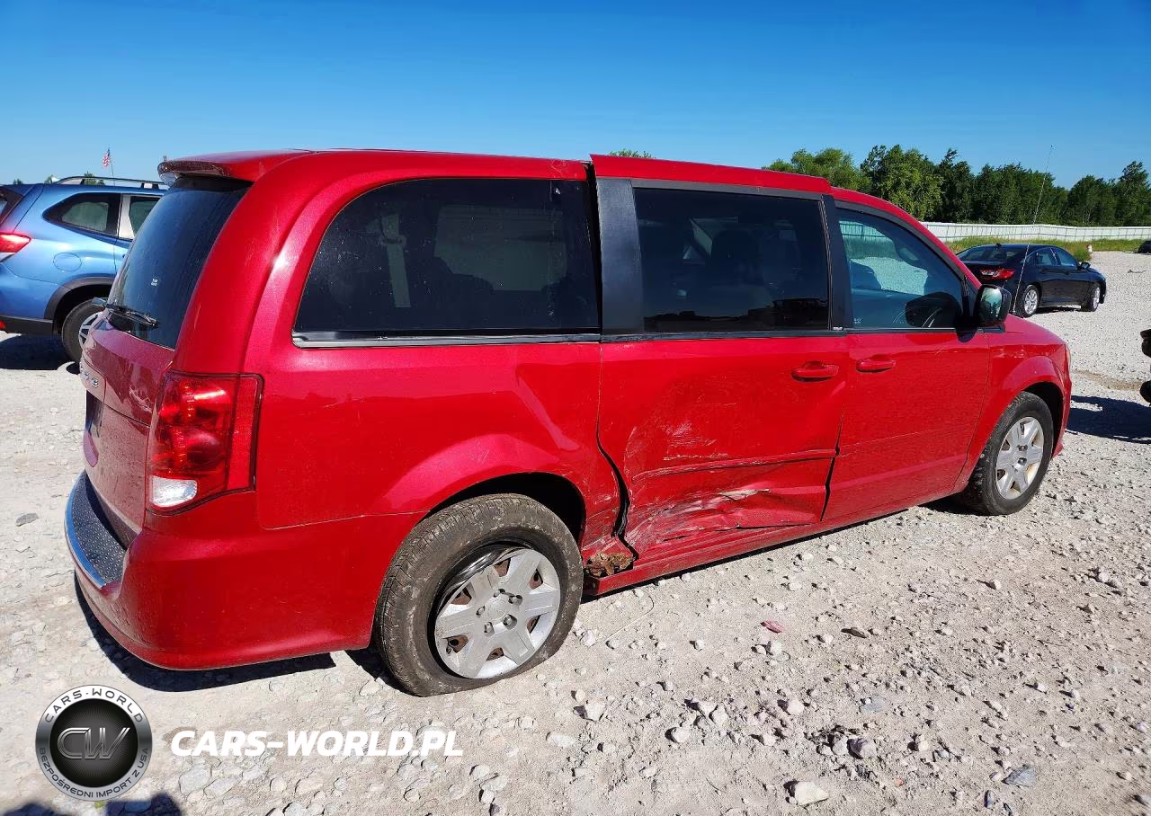 2012 Dodge Grand Caravan Se VIN:2C4RDGBGXCR335985 - 3