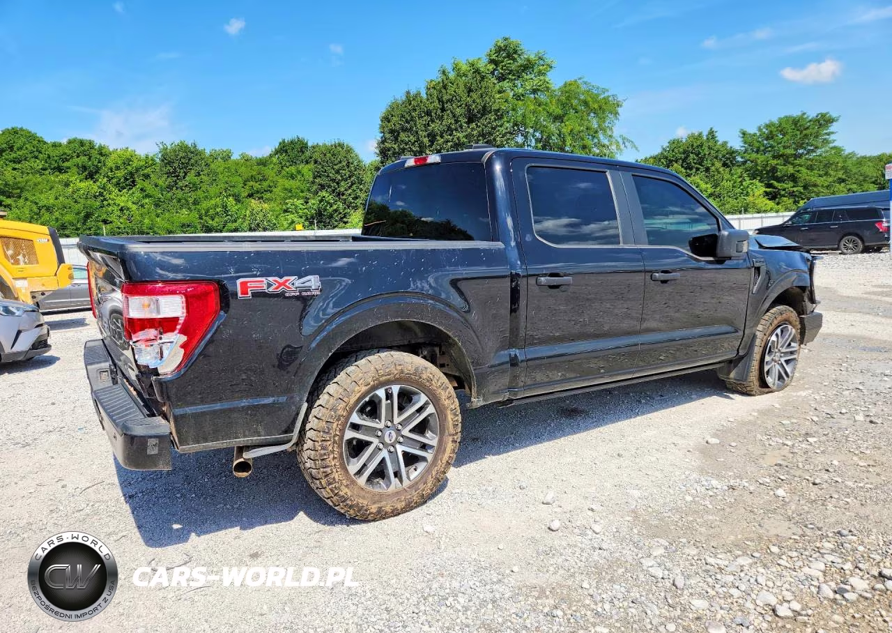 2023 Ford F150 Supercrew VIN:1FTFW1E55PKF61988 - 3