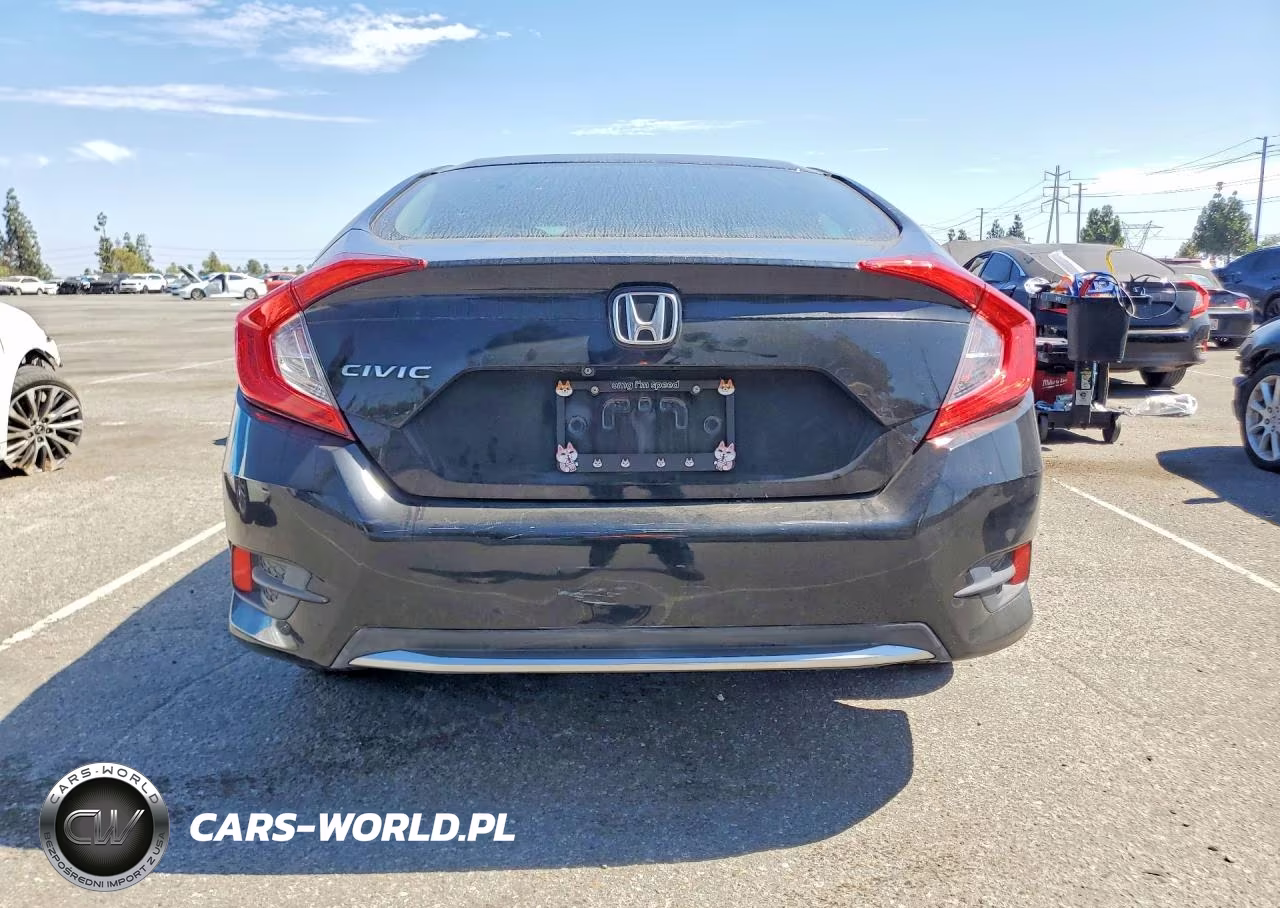 2020 Honda Civic Lx VIN:19XFC2F67LE215492 - 6