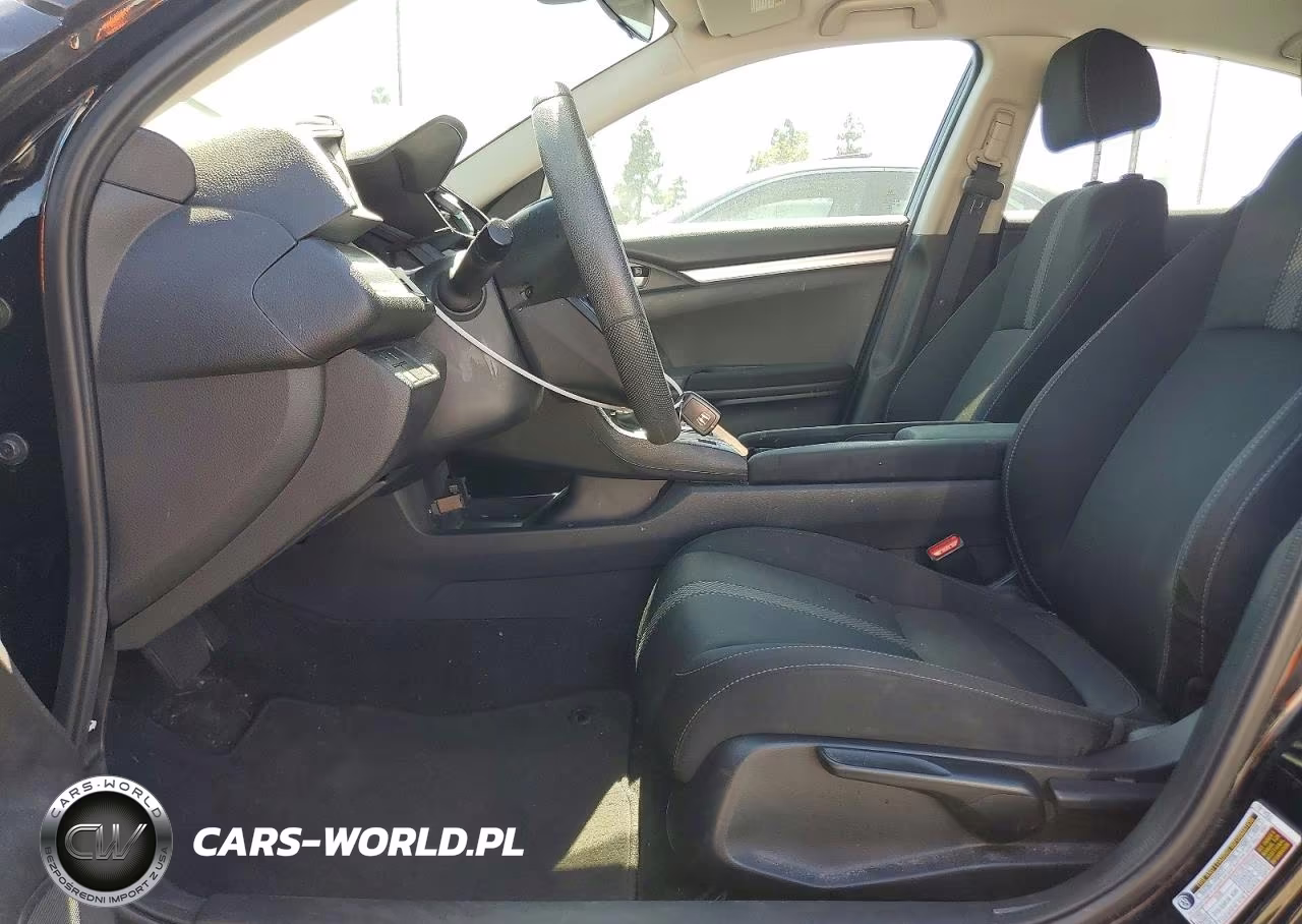 2020 Honda Civic Lx VIN:19XFC2F67LE215492 - 7
