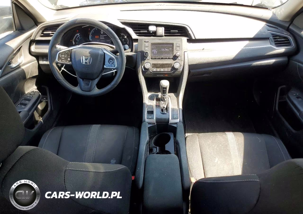 2020 Honda Civic Lx VIN:19XFC2F67LE215492 - 8