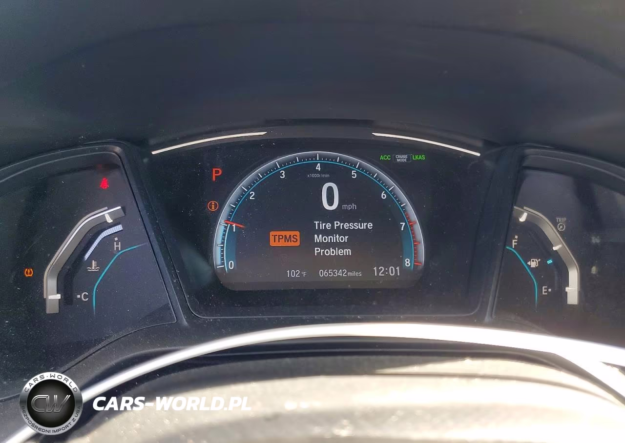 2020 Honda Civic Lx VIN:19XFC2F67LE215492 - 9