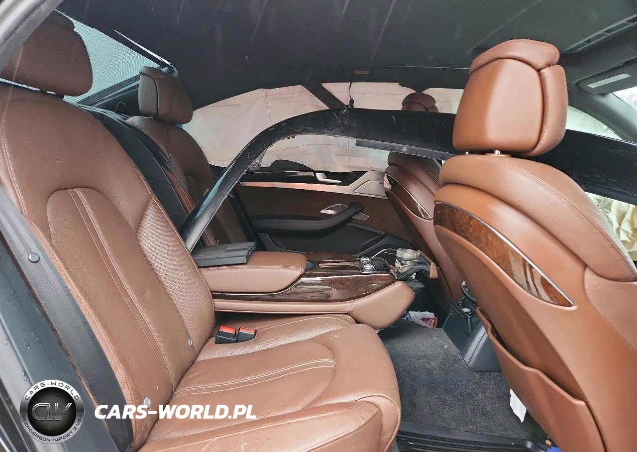 2014 Audi A8 L Quattro VIN:WAUR2AFD6EN009374 - 10
