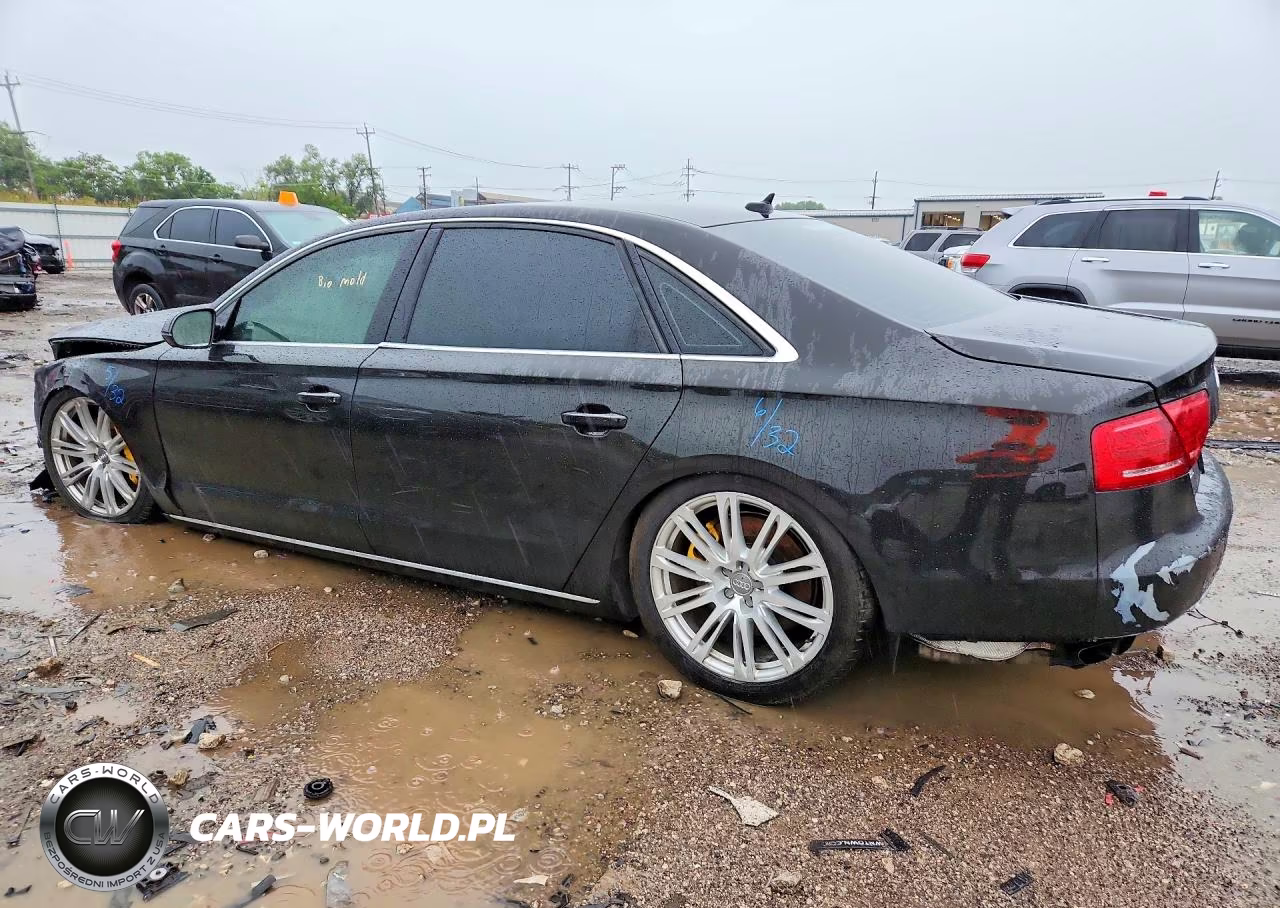 2014 Audi A8 L Quattro VIN:WAUR2AFD6EN009374 - 2