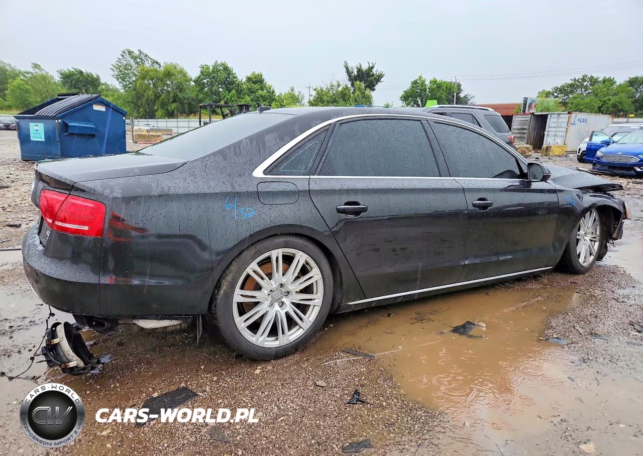 2014 Audi A8 L Quattro VIN:WAUR2AFD6EN009374 - 3