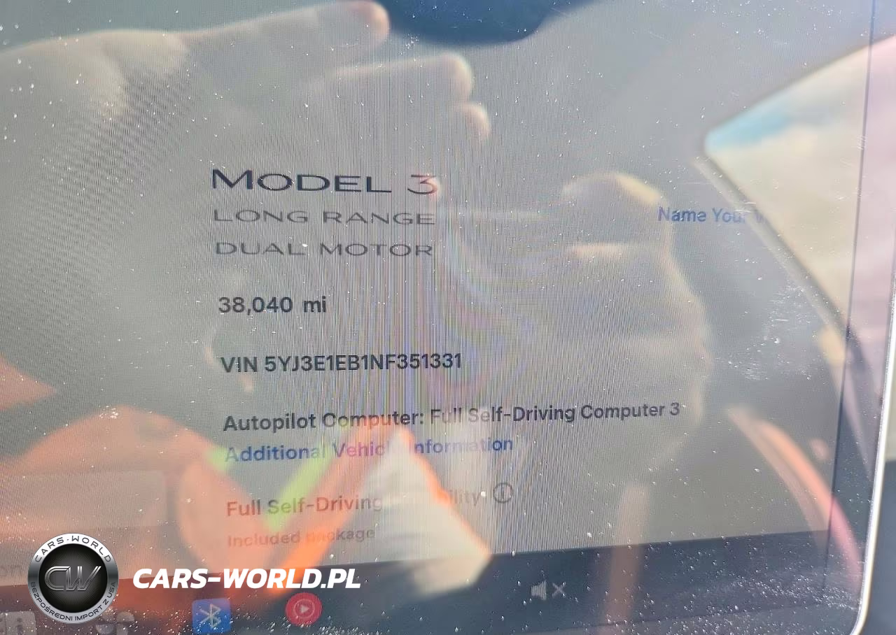 2022 Tesla Model 3 VIN:5YJ3E1EB1NF351331 - 9