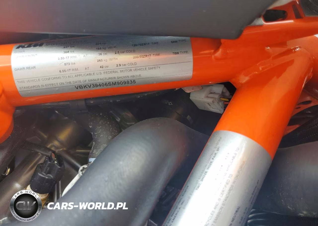 2025 Ktm 1290 Super Duke R VIN:VBKV39406SM909835 - 8