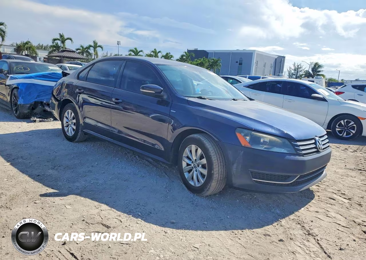 2015 Volkswagen Passat S VIN:1VWAT7A30FC045425 - 4