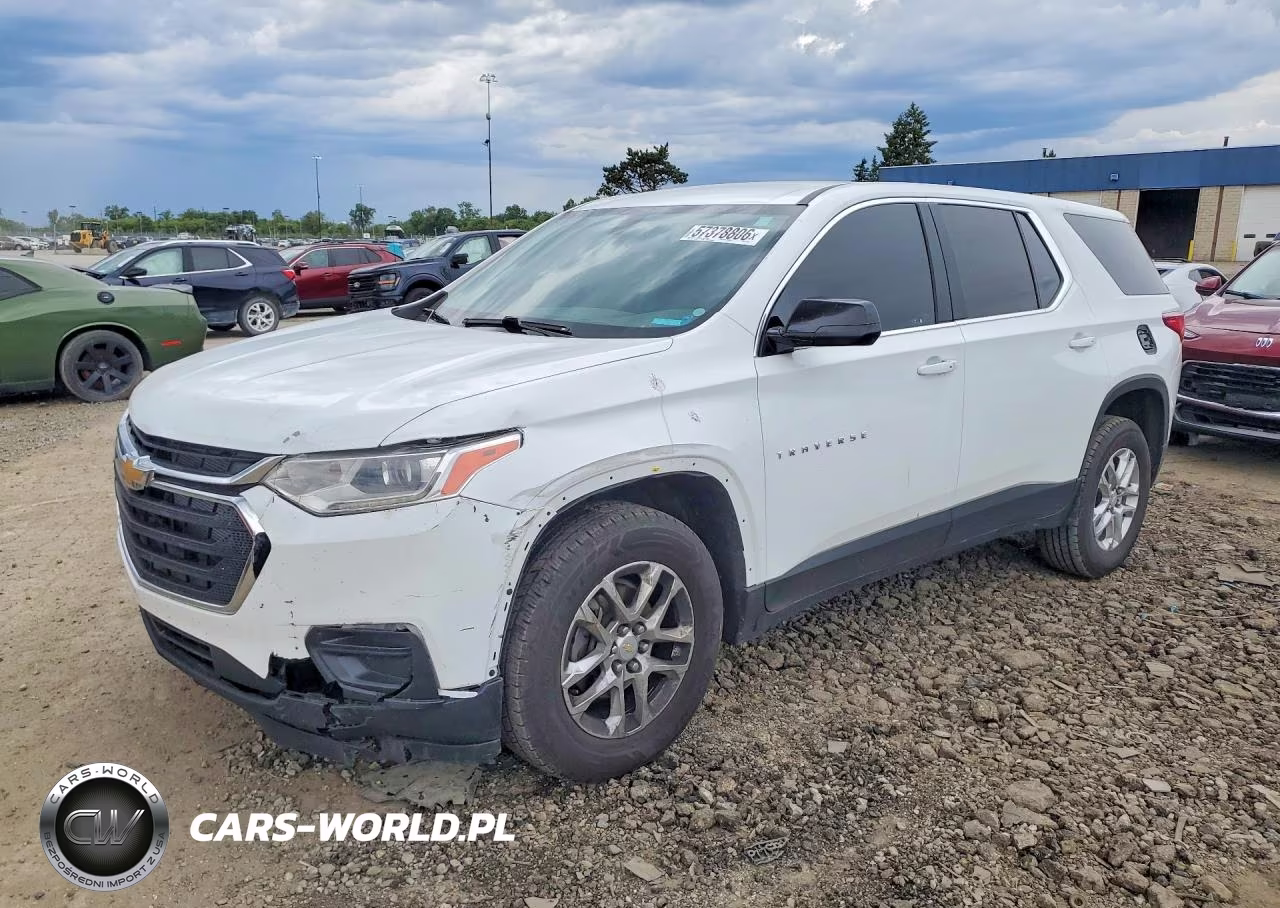 2020 Chevrolet Traverse Ls VIN:1GNERFKW6LJ219292 - 1