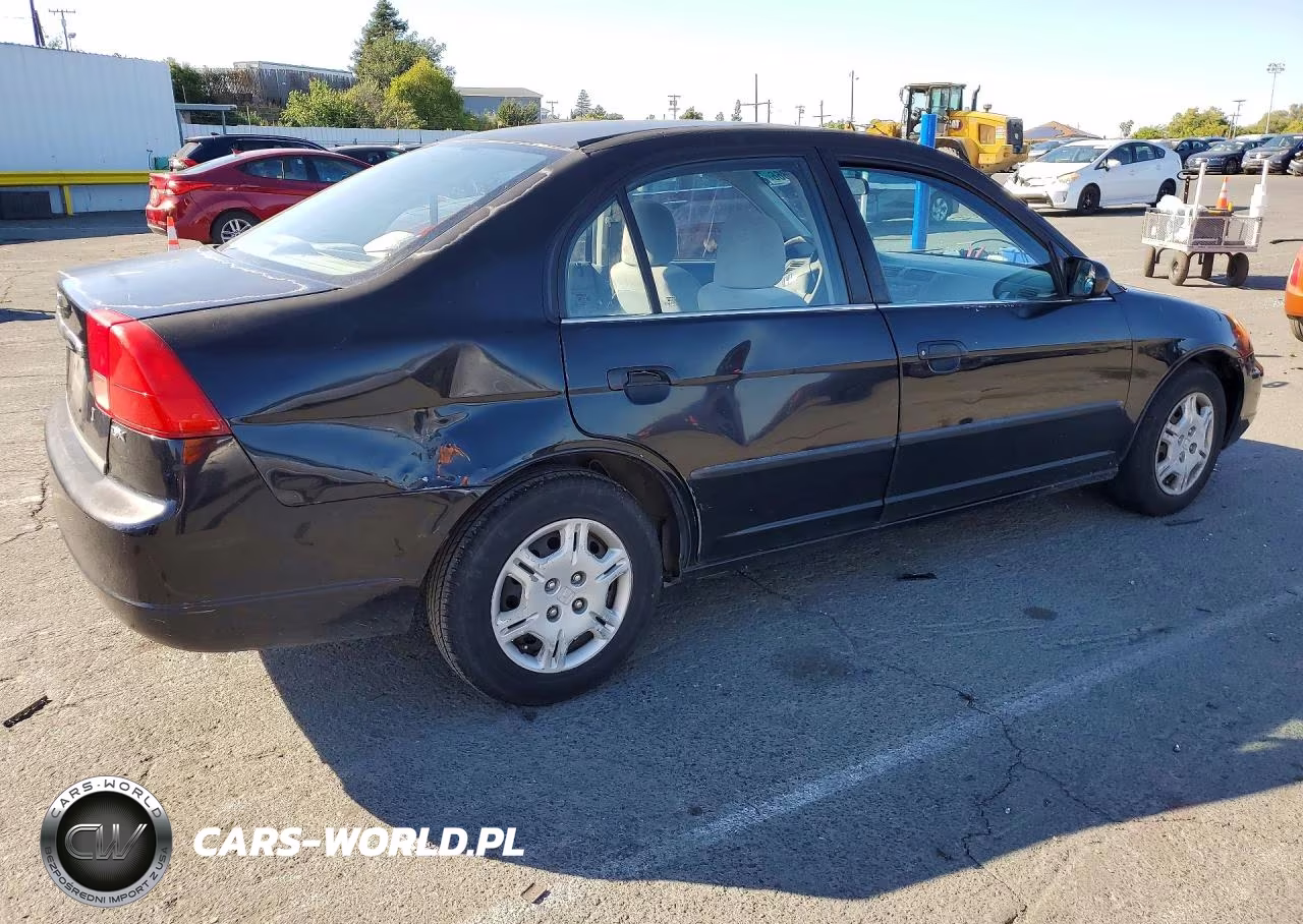 2001 Honda Civic Dx VIN:2HGES16241H562531 - 3
