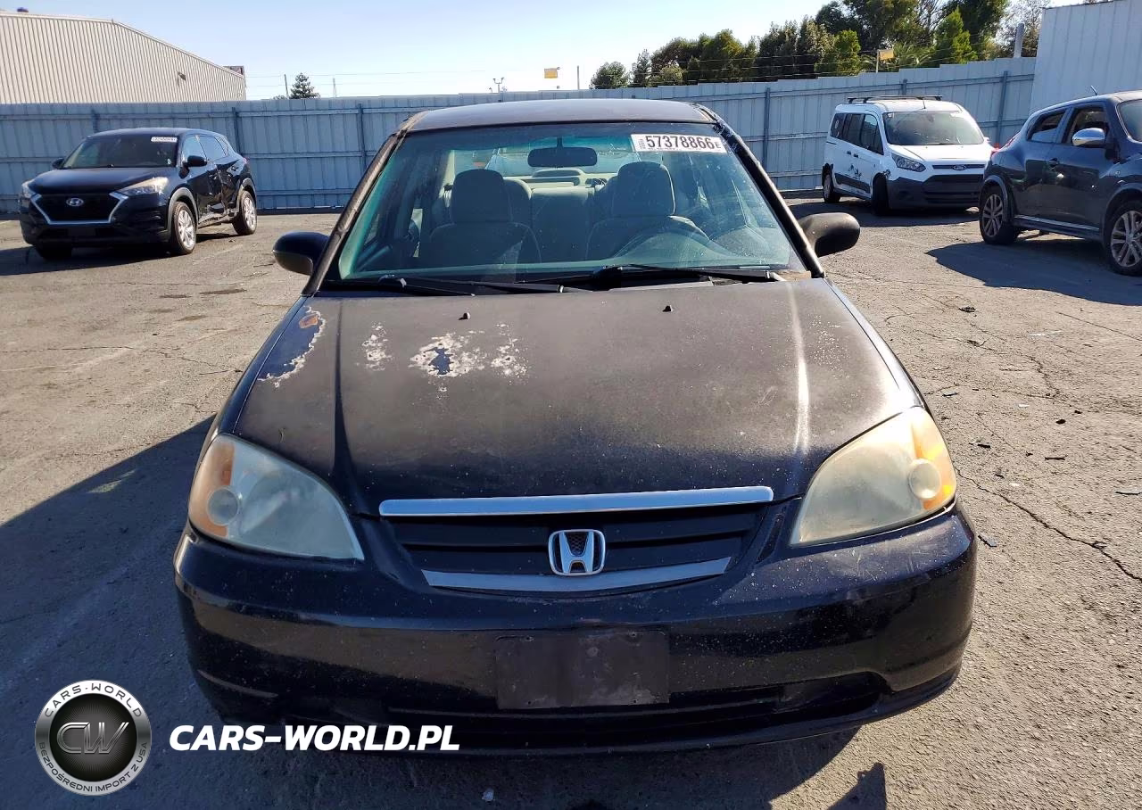 2001 Honda Civic Dx VIN:2HGES16241H562531 - 5