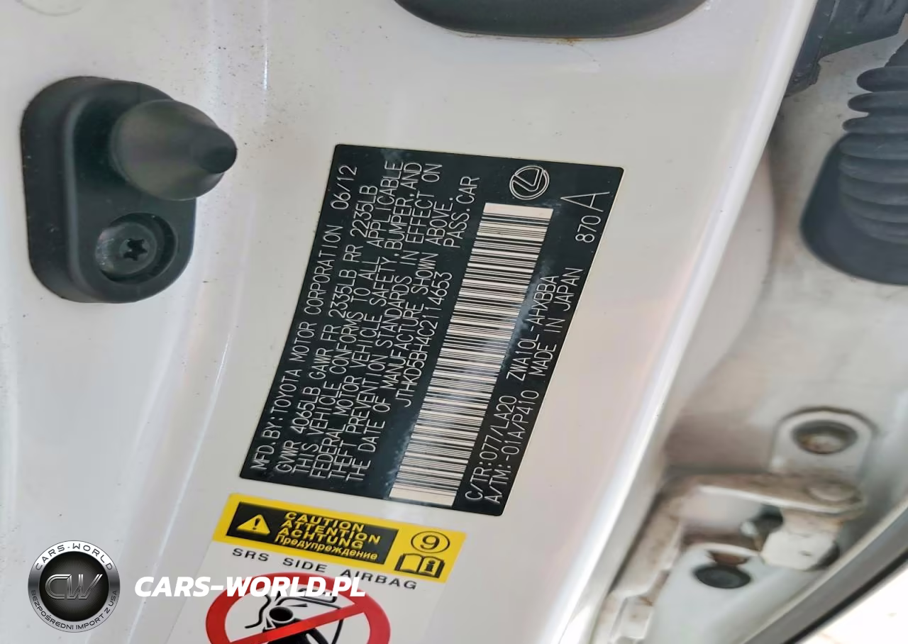 2012 Lexus Ct 200 VIN:JTHKD5BH4C2114653 - 13