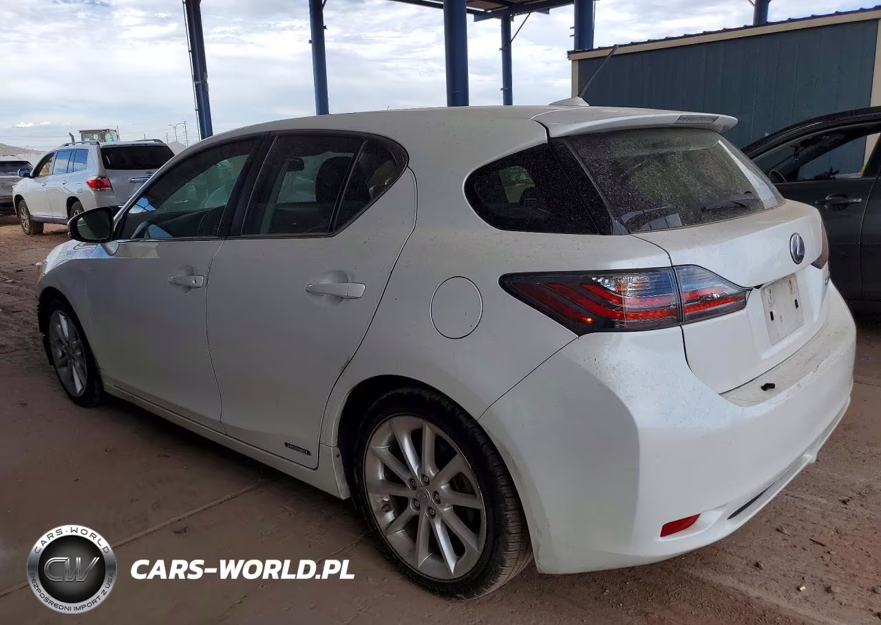 2012 Lexus Ct 200 VIN:JTHKD5BH4C2114653 - 2