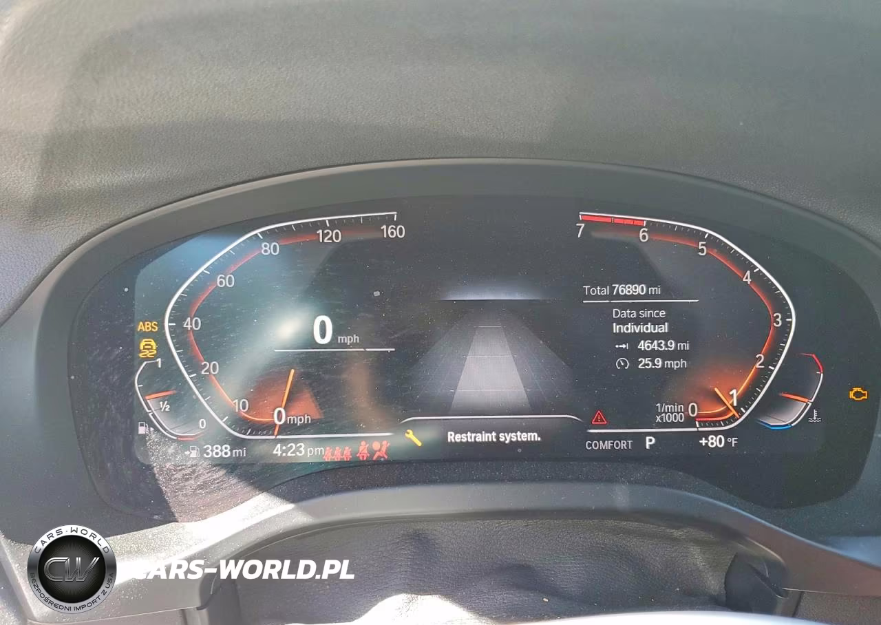 2020 BMW X3 xDrive30I VIN:5UXTY5C01LLE58343 - 9