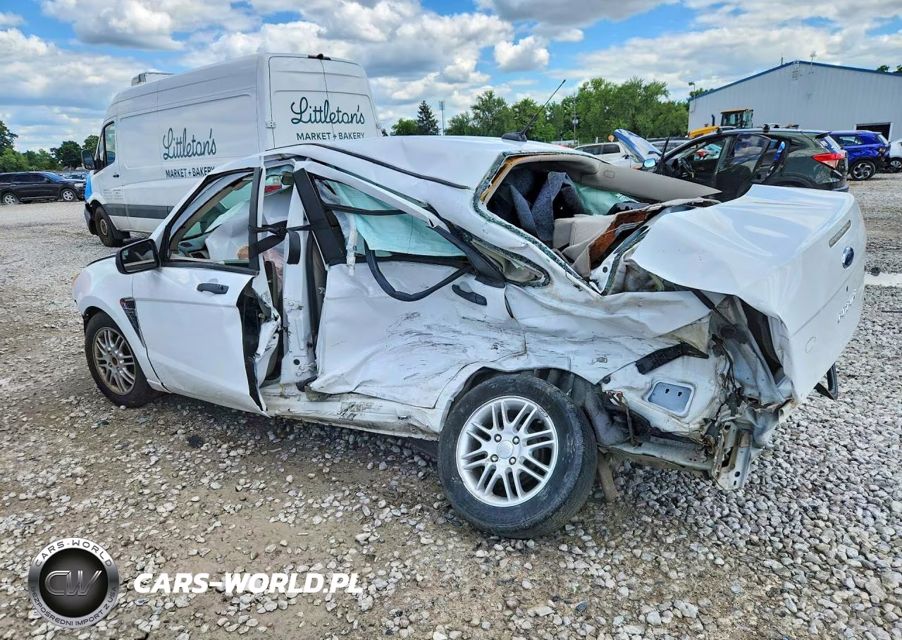 2008 Ford Focus Se VIN:1FAHP35N98W209014 - 2