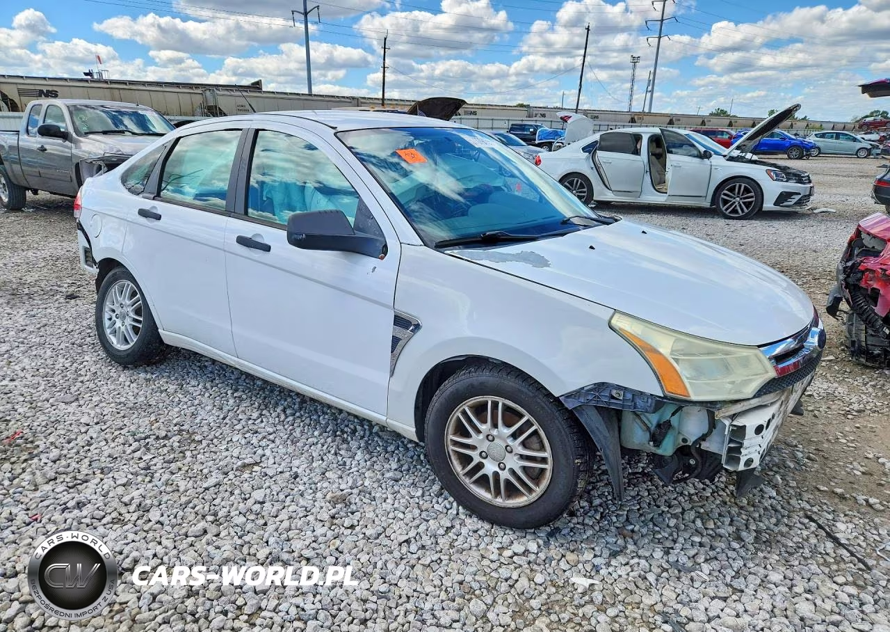 2008 Ford Focus Se VIN:1FAHP35N98W209014 - 4