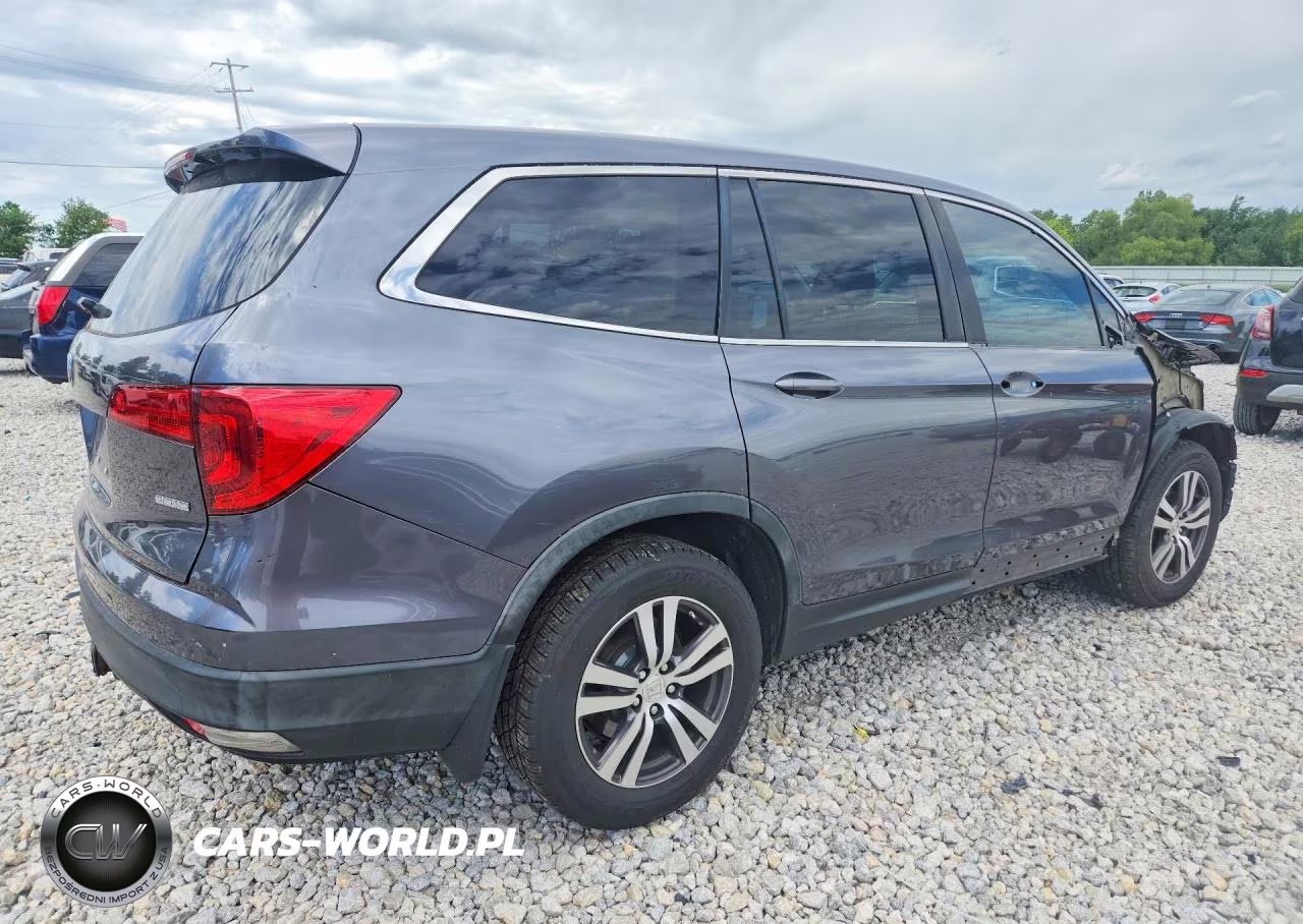 2016 Honda Pilot Exl VIN:5FNYF5H5XGB036420 - 3