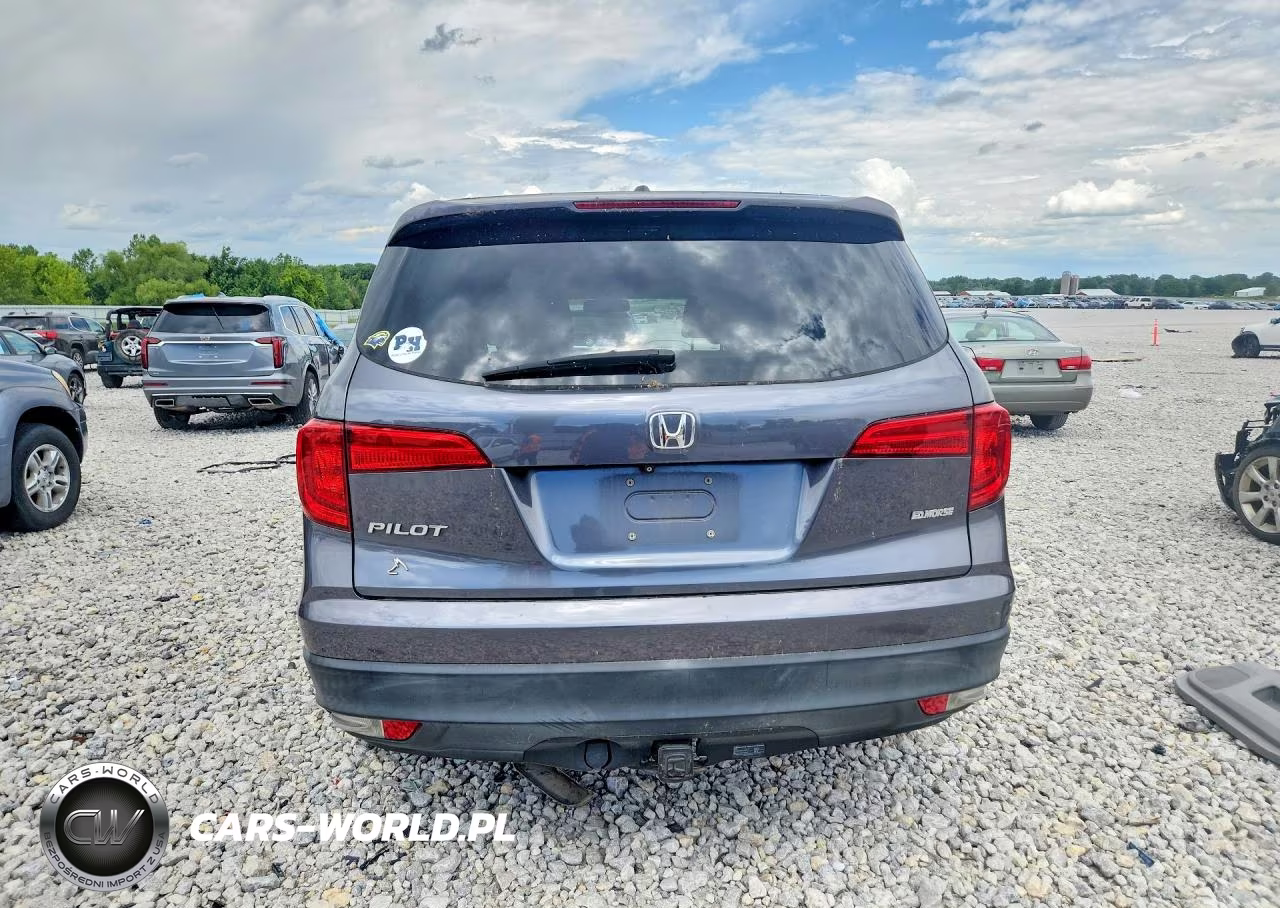 2016 Honda Pilot Exl VIN:5FNYF5H5XGB036420 - 6