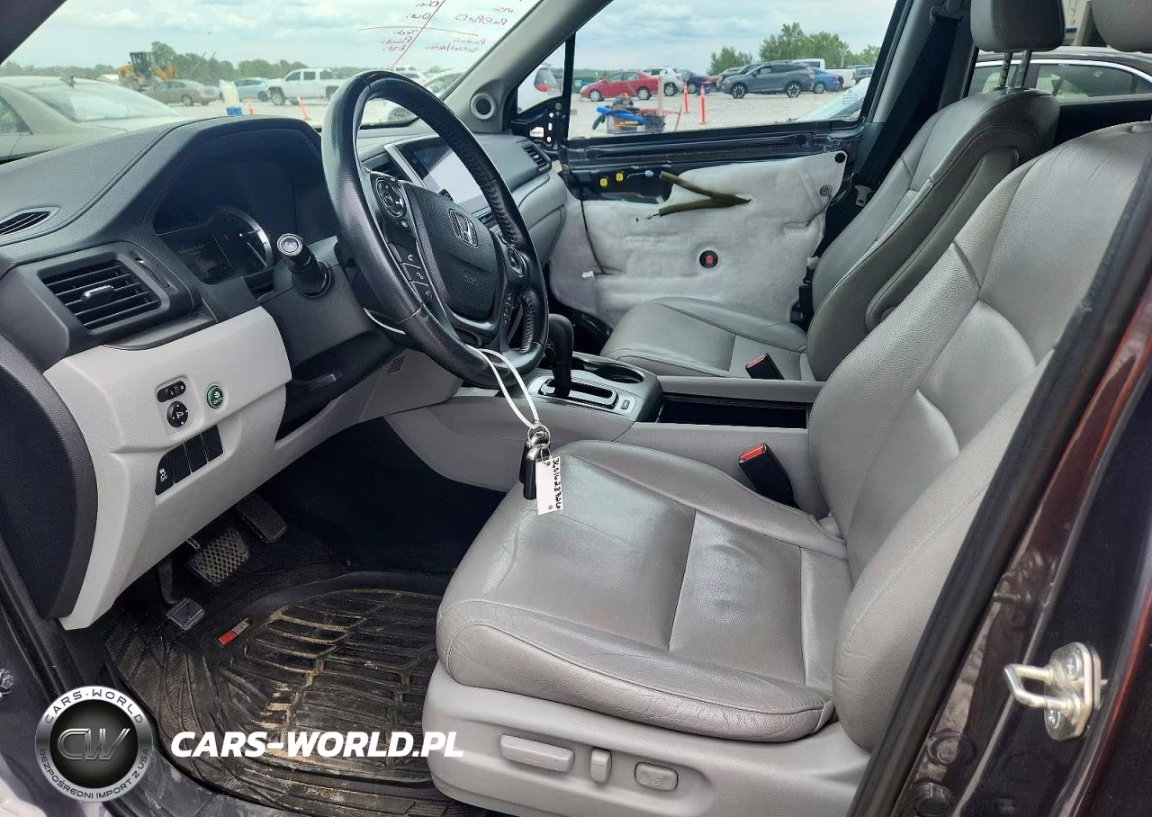 2016 Honda Pilot Exl VIN:5FNYF5H5XGB036420 - 7