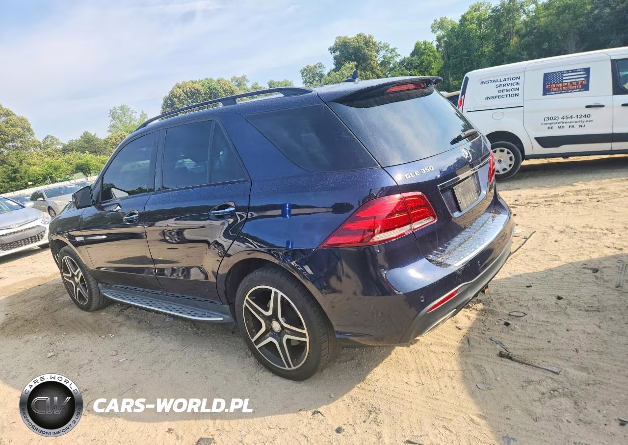 2017 Mercedes-Benz Gle 350 VIN:4JGDA5JBXHA832264 - 2