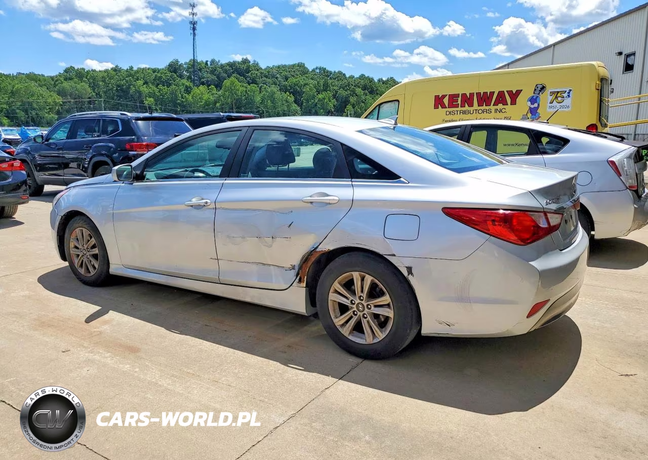 2014 Hyundai Sonata Gls VIN:5NPEB4AC1EH876571 - 2