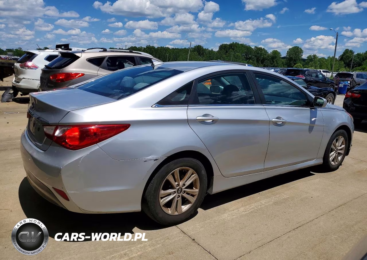 2014 Hyundai Sonata Gls VIN:5NPEB4AC1EH876571 - 3