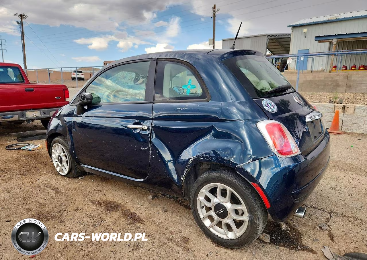 2013 Fiat 500 Pop VIN:3C3CFFAR1DT737118 - 2
