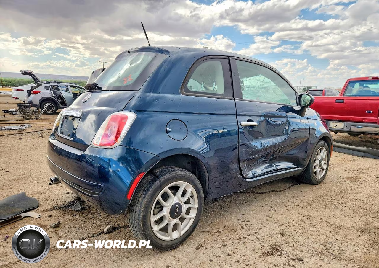 2013 Fiat 500 Pop VIN:3C3CFFAR1DT737118 - 3