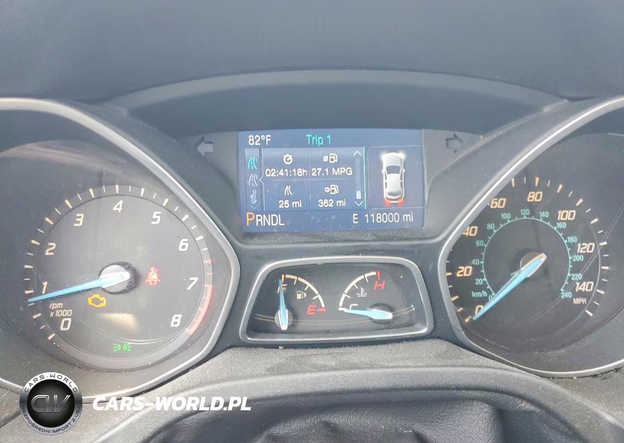 2014 Ford Focus Se VIN:1FADP3K26EL287076 - 9