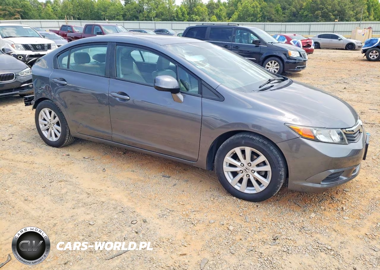 2012 Honda Civic Exl VIN:2HGFB2F90CH331412 - 4