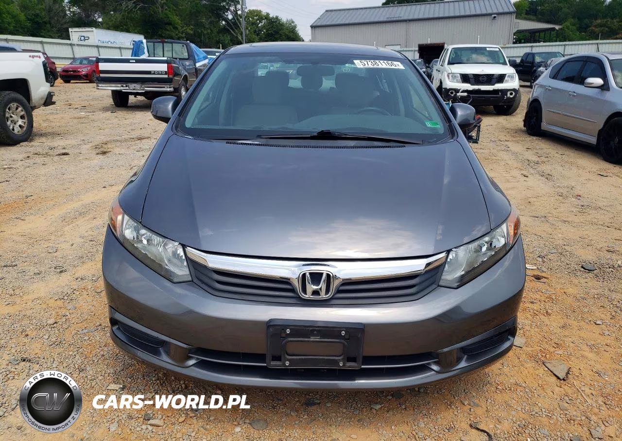 2012 Honda Civic Exl VIN:2HGFB2F90CH331412 - 5