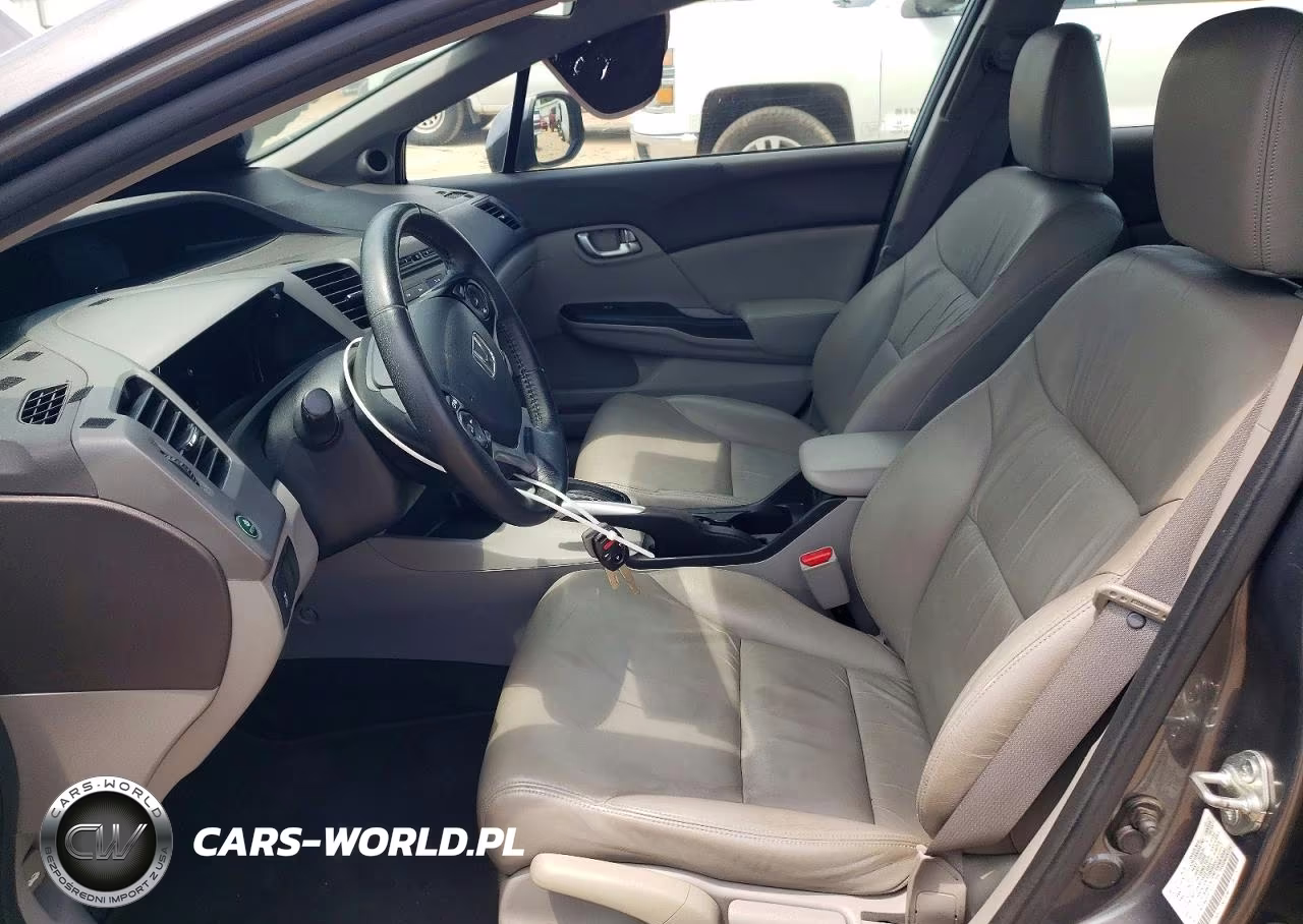2012 Honda Civic Exl VIN:2HGFB2F90CH331412 - 7