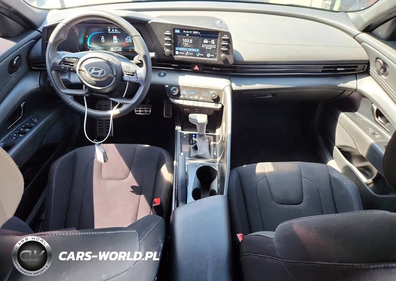 2025 Hyundai Elantra Sel Sport VIN:KMHLM4DG0SU951287 - 8