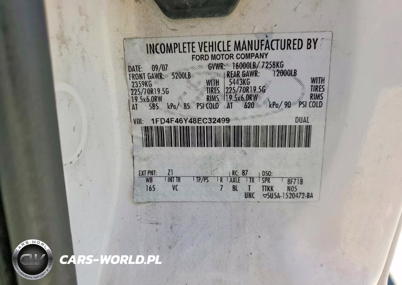 2008 Ford F450 Super Duty Cable Placer Bucket Truck VIN:1FD4F46Y48EC32499 - 12