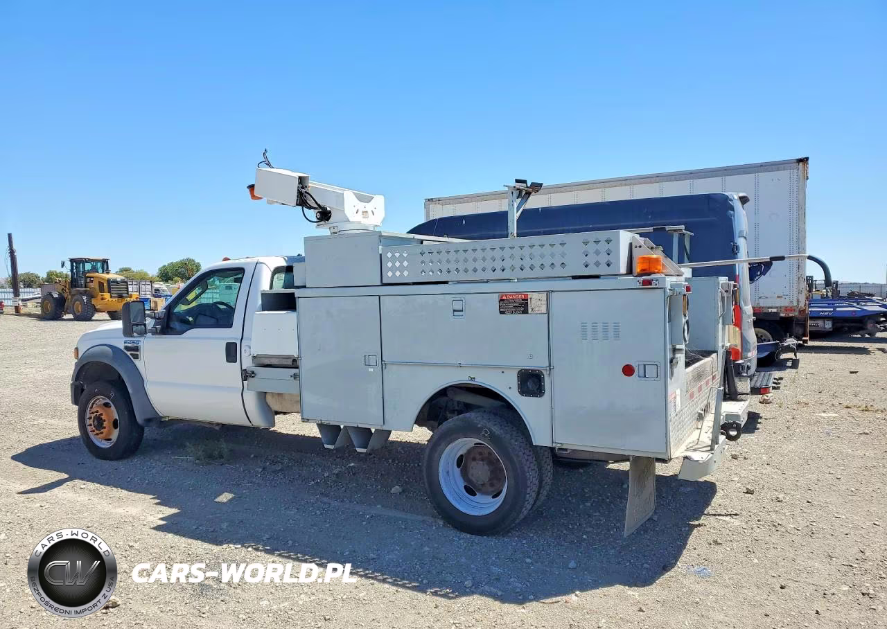 2008 Ford F450 Super Duty Cable Placer Bucket Truck VIN:1FD4F46Y48EC32499 - 2