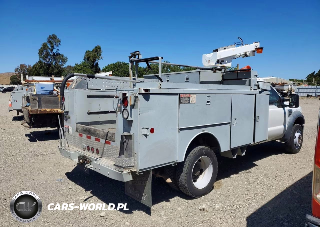2008 Ford F450 Super Duty Cable Placer Bucket Truck VIN:1FD4F46Y48EC32499 - 3