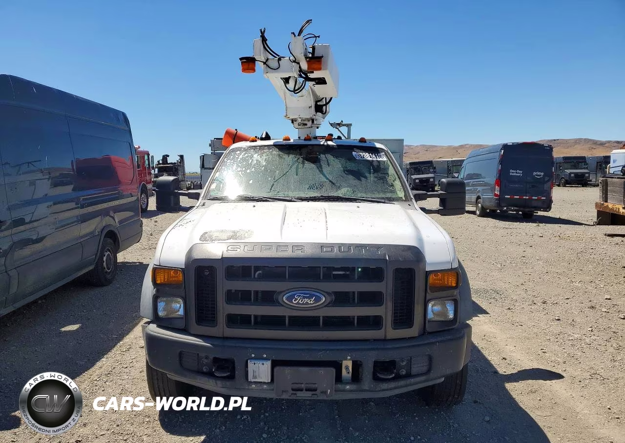 2008 Ford F450 Super Duty Cable Placer Bucket Truck VIN:1FD4F46Y48EC32499 - 5