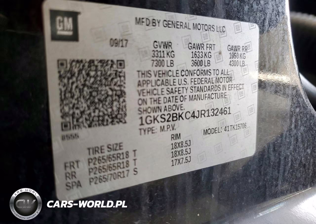 2018 GMC Yukon Slt VIN:1GKS2BKC4JR132461 - 14